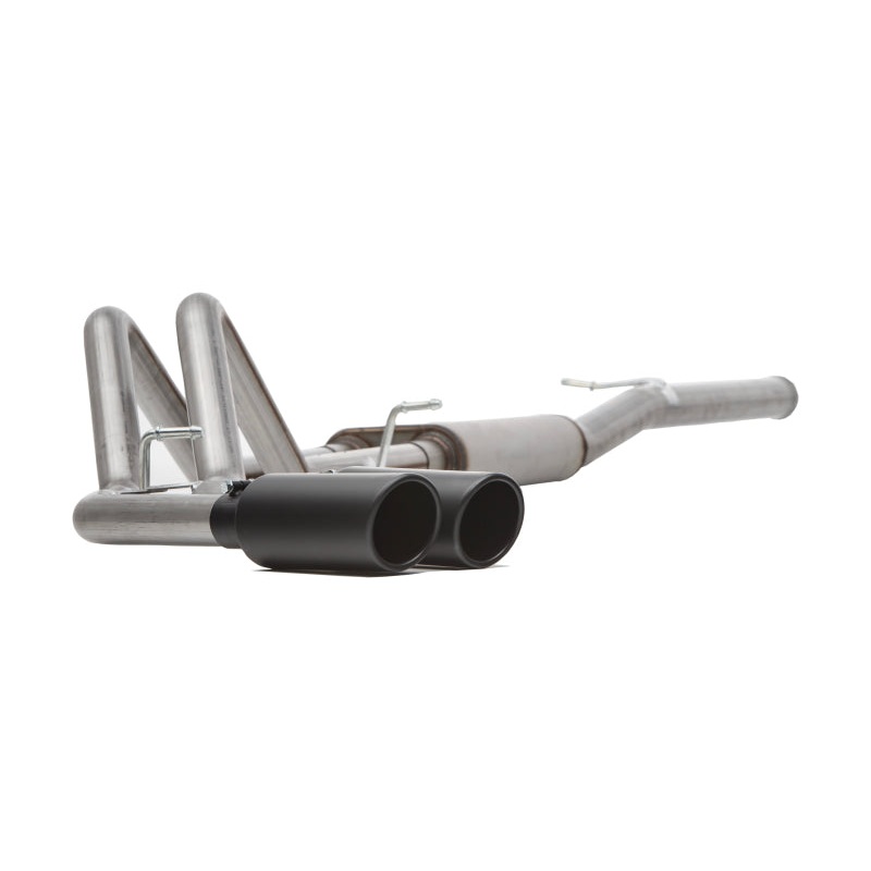 Gibson 11-14 Ford F-150 FX4 3.5L 2.5in Cat-Back Dual Sport Exhaust – Black Elite
