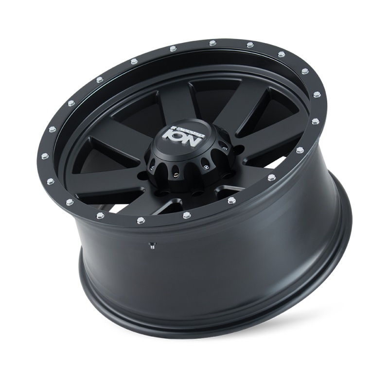 ION Type 134 20×9 / 6×139.7 BP / 0mm Offset / 106mm Hub Matte Gunmetal/Black Beadlock Wheel