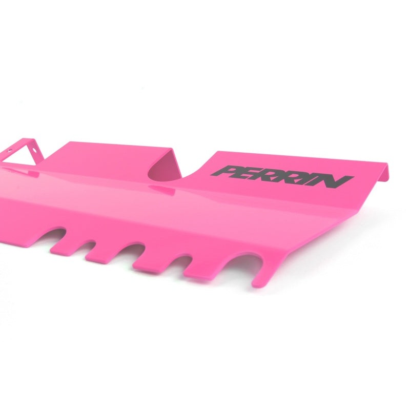 PERRIN 15-21 Subaru WRX/STI Radiator Shroud (Without OEM Intake Scoop) – Hyper Pink