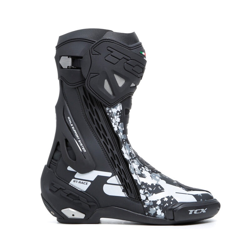 TCX RT-Race Boot Black/White/Grey Size – 47