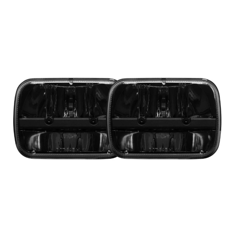 Rigid Industries Rigid 7in Headlight Kit – Heated / w/ PWM Anti-Flickers / Pair | Jeep Wrangler JK (RIG55004)