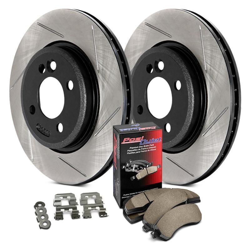 Stoptech Street Kit-Slotted Front | Multiple Subaru Fitments (937.47002)