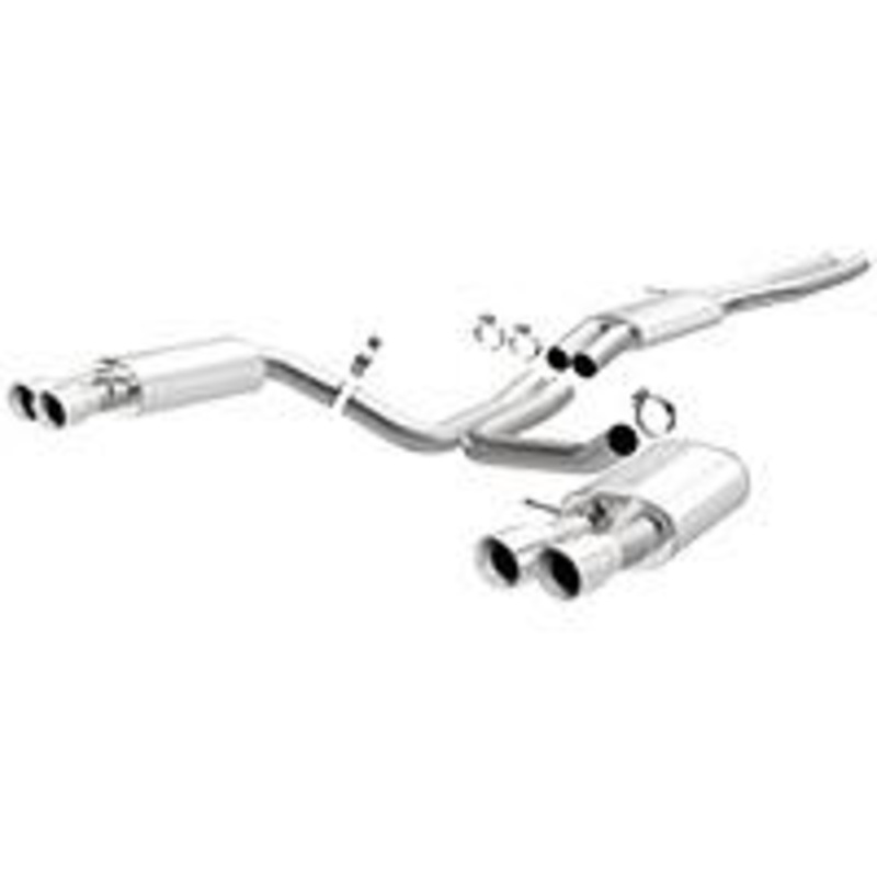 2012-2013 Audi S6 Cat Back Exhaust; Quad Split Rear Exit by Magnaflow (15241)