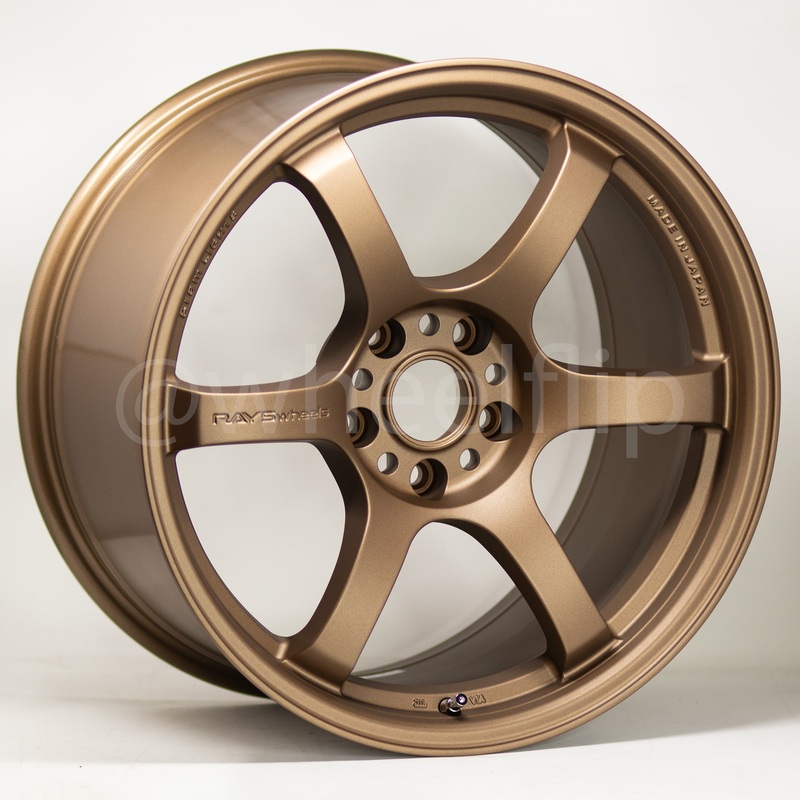Gram Lights 57DR 18×9.5 +12 5×114.3 Bronze 2 (SET)