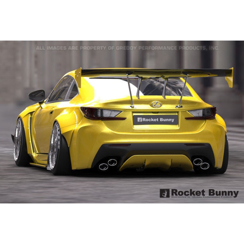 GReddy Rocket Bunny Front Canards | 2015+ Lexus RC F (17010257)
