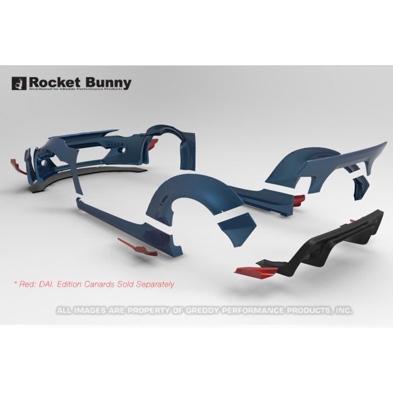 GReddy Version 2 GReddy X Rocket Bunny Aero Front Bumper Only | 2013-2016 Scion FR-S (17010231)