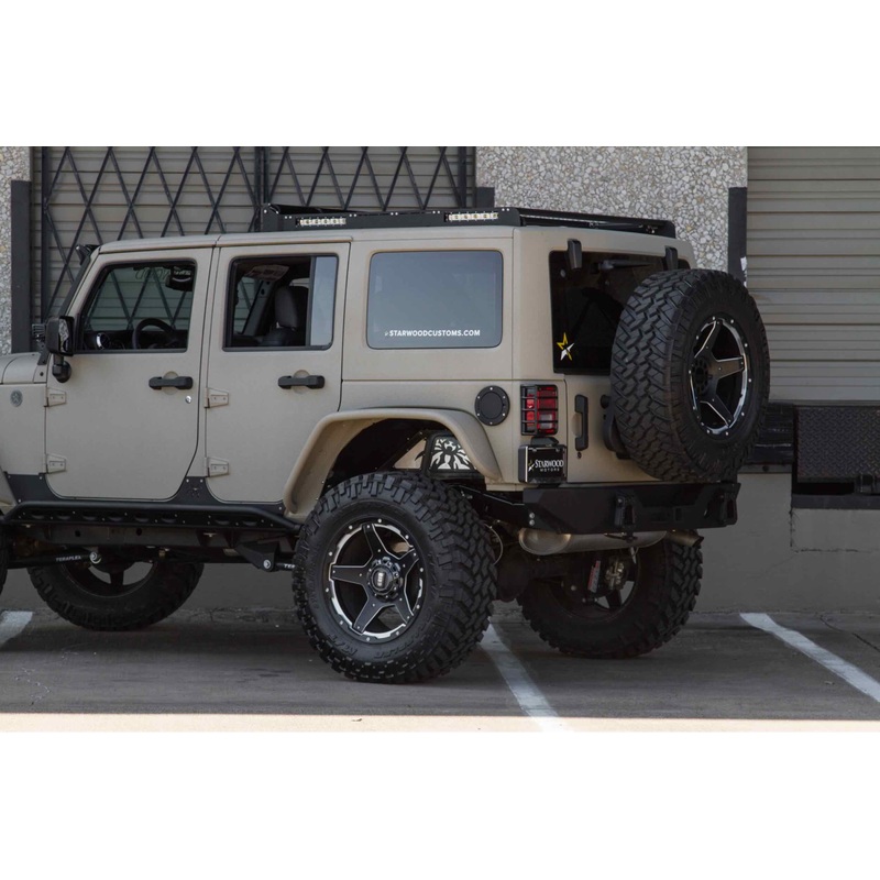 KC HiLites M-RACKS Roof Rack | Jeep Wrangler JK Unlimited: 2007-2018 (KC9214)
