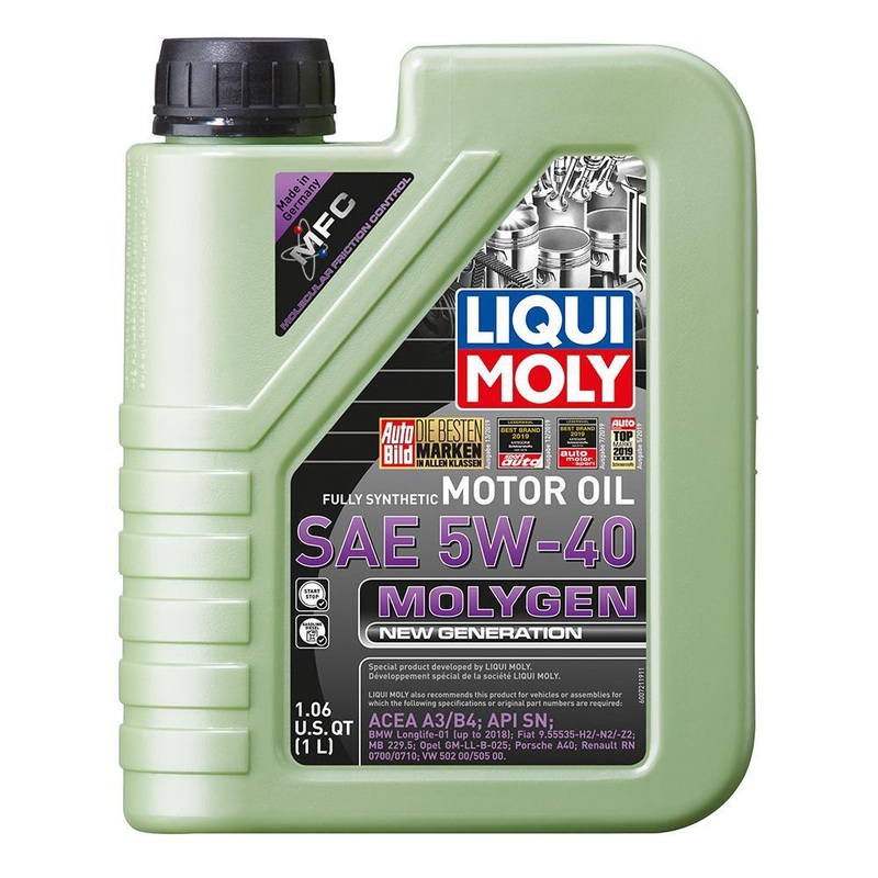LIQUI MOLY 1L Molygen New Generation Motor Oil 5W-40 (20230)