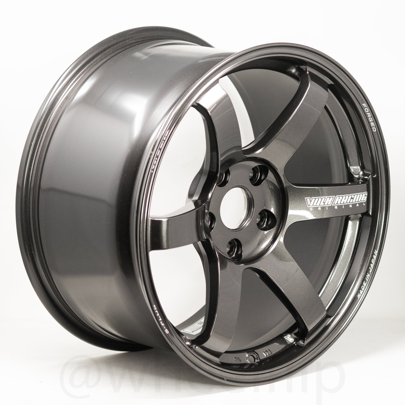 Volk Racing TE37 Saga S-Plus 18×10 +40 5×120 Diamond Dark Gunmetal (SET)