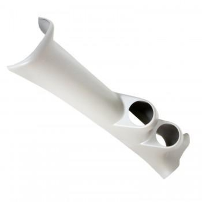 AutoMeter A-Pillar 2-1/16″ Dual Gauge Pod w/ Nylon Ratchet | 2000-2005 Dodge Neon (12240)