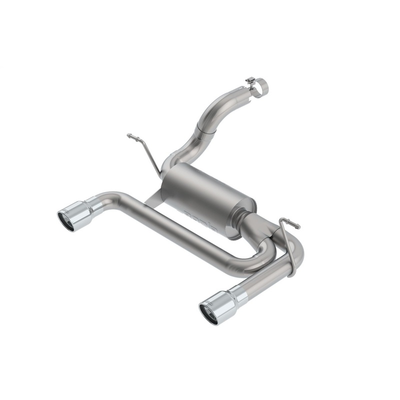 Borla Axle-Back Exhaust System – S-Type | 2018-2021 Jeep Wrangler 3.6L (11956)