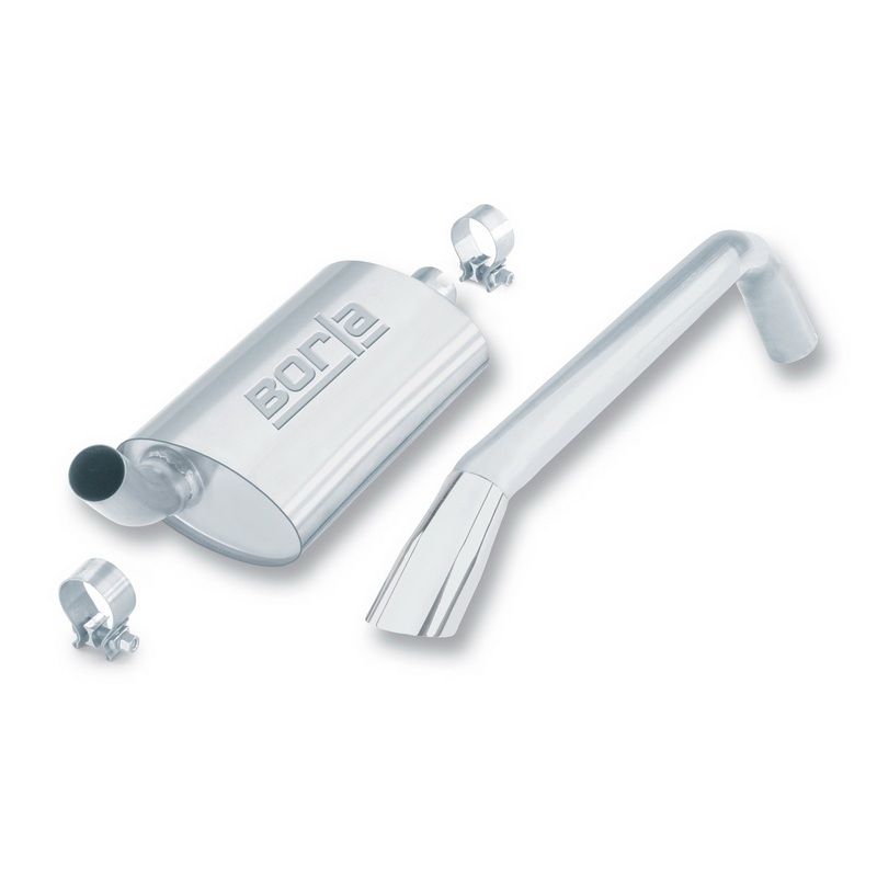 Borla Cat-Back Exhaust System – Touring | 1981-1986 Jeep CJ7 4.2L (14572)