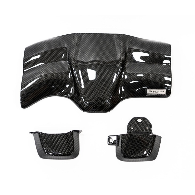 Compressive Tuning EngineArt Carbon Fiber Intake Manifold Cover w/ Pulley Cover Addon 2022-2024 BRZ / 2022-2024 GR86