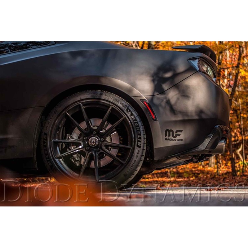 Diode Dynamics DD LED Sidemarkers – Set / Smoked | Chevrolet Camaro: 2016-2019 (DD5063)