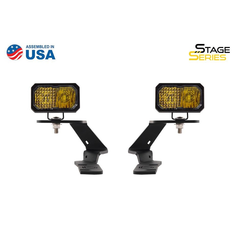 Diode Dynamics DD SSC2 Ditch Kit – Pro / Yellow / Combo | Ford Ranger: 2019+ (DD6590)