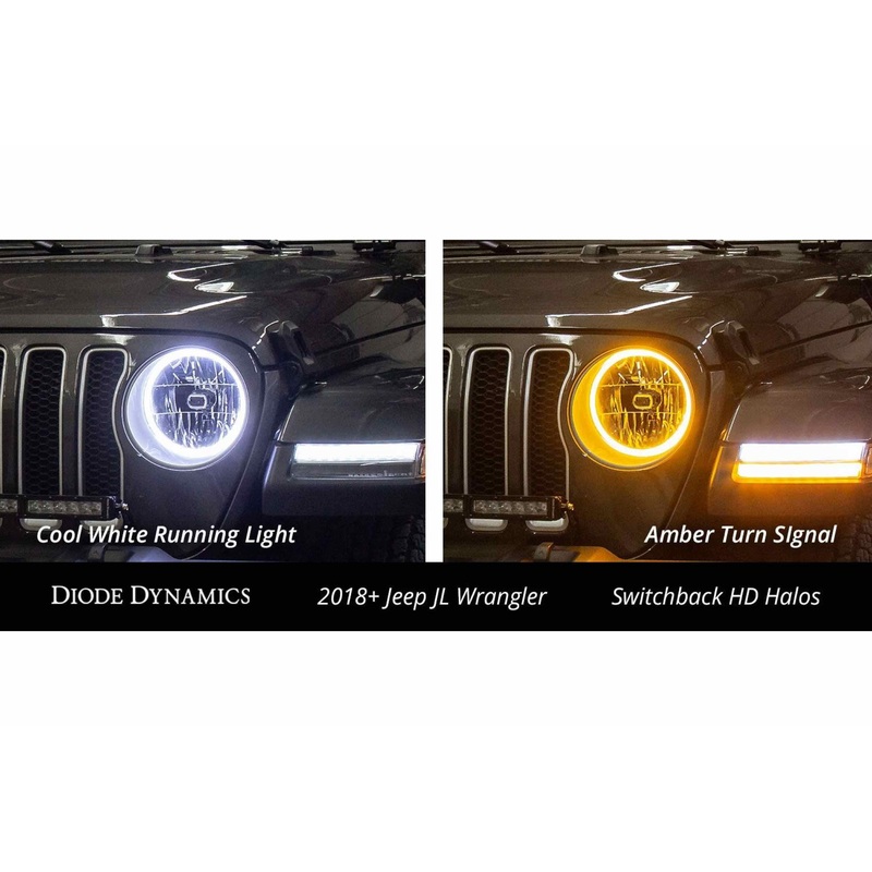 Diode Dynamics HD LED Halos | 2010-2013 Chevrolet Camaro, and 2005-2014 Ford Mustang GT (DD2055)
