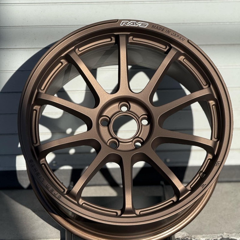 Gram Lights 57NR 18×9.5 +45 5×100 Dark Bronze (SET)