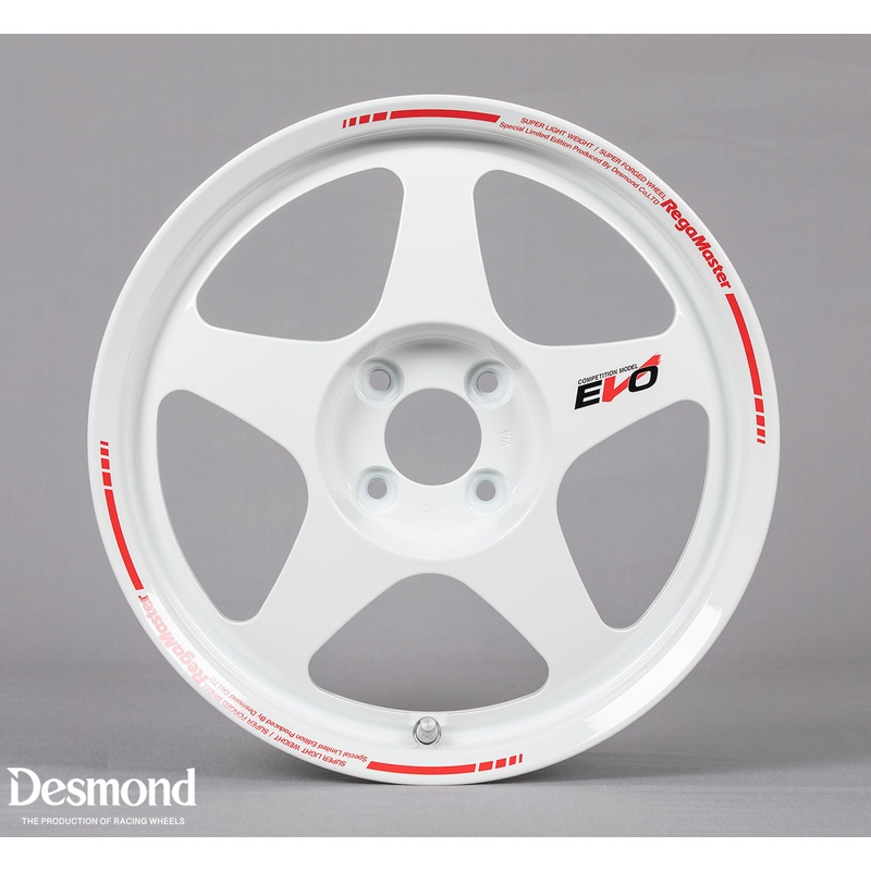 Desmond Regamaster EVO II 16×8 +35 4×100 Gloss White (SET)