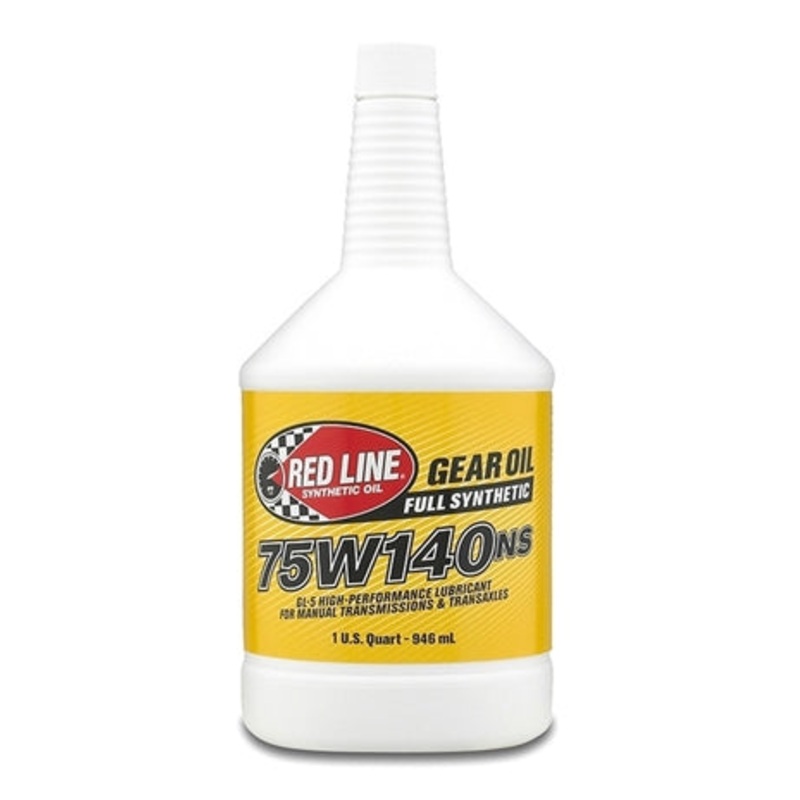 Red Line 75W140NS GL-5 Gear Oil – 1 quart