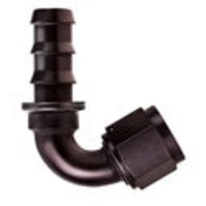 Socketless Fitting; -10AN Hose; 120 deg.