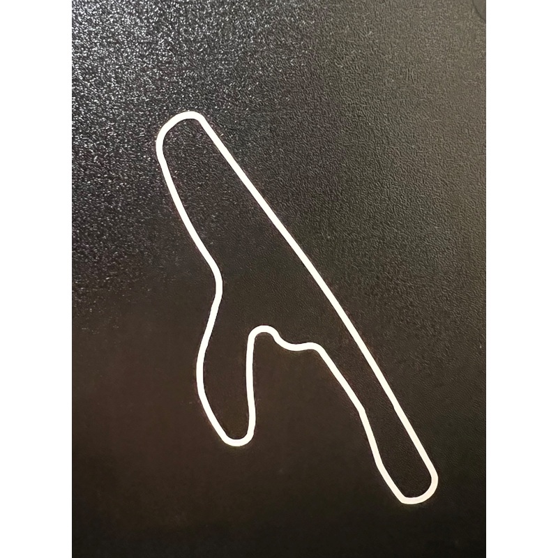 VIR South Course Decal – White