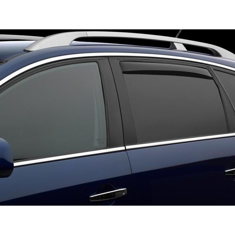 WeatherTech Dark Window Deflectors – Rear Set | 2016+ Honda Civic Sedan | 81794
