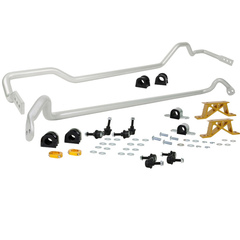 Whiteline 04-06 STI Front and Rear Sway Bar Kit 24mm Adjustable | BSK009M