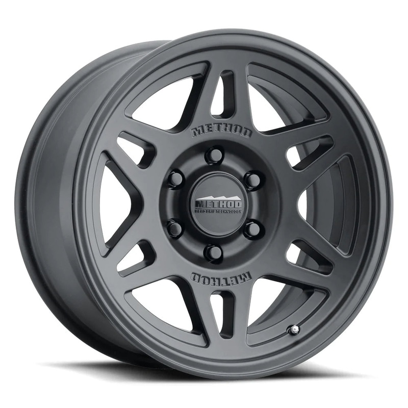 Method MR706 Bead Grip 17×8.5 0mm Offset 8×6.5 6.5mm Matte Black Wheel | MR70678580500