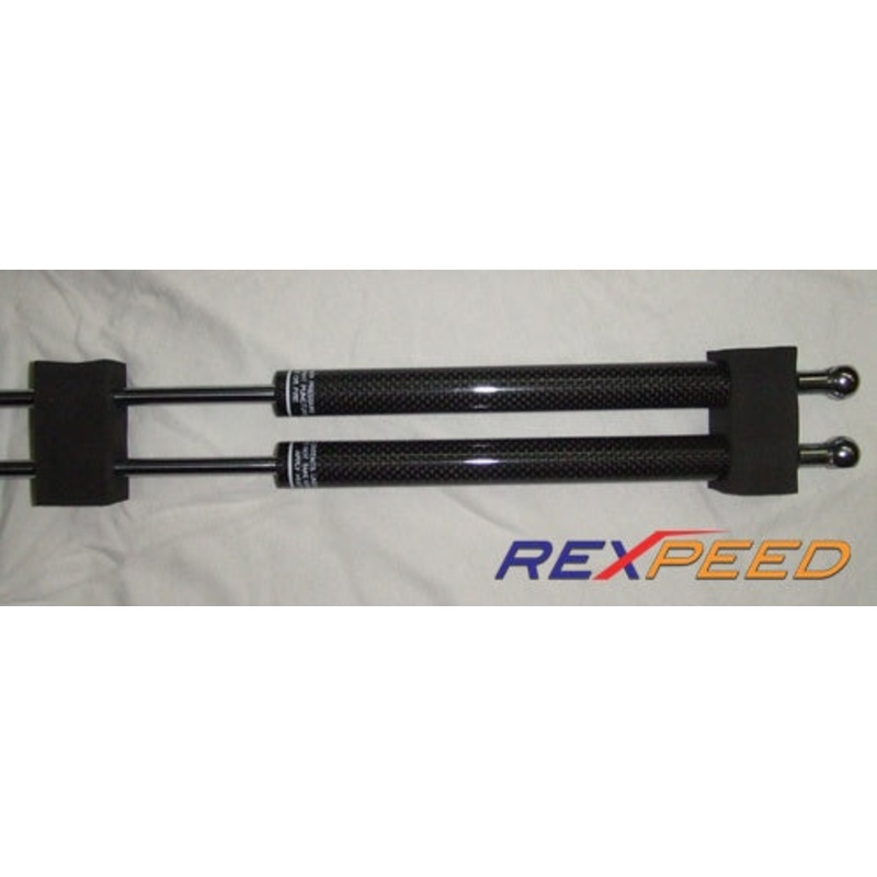 Rexpeed Carbon Hood Dampers Mitsubishi Evo X 2008-2015 | R103