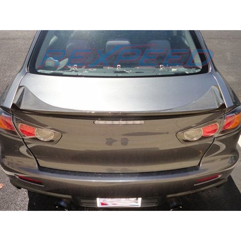 Rexpeed Type-C Trunk Spoiler Mitsubishi Evo X 2008-2015 | R185