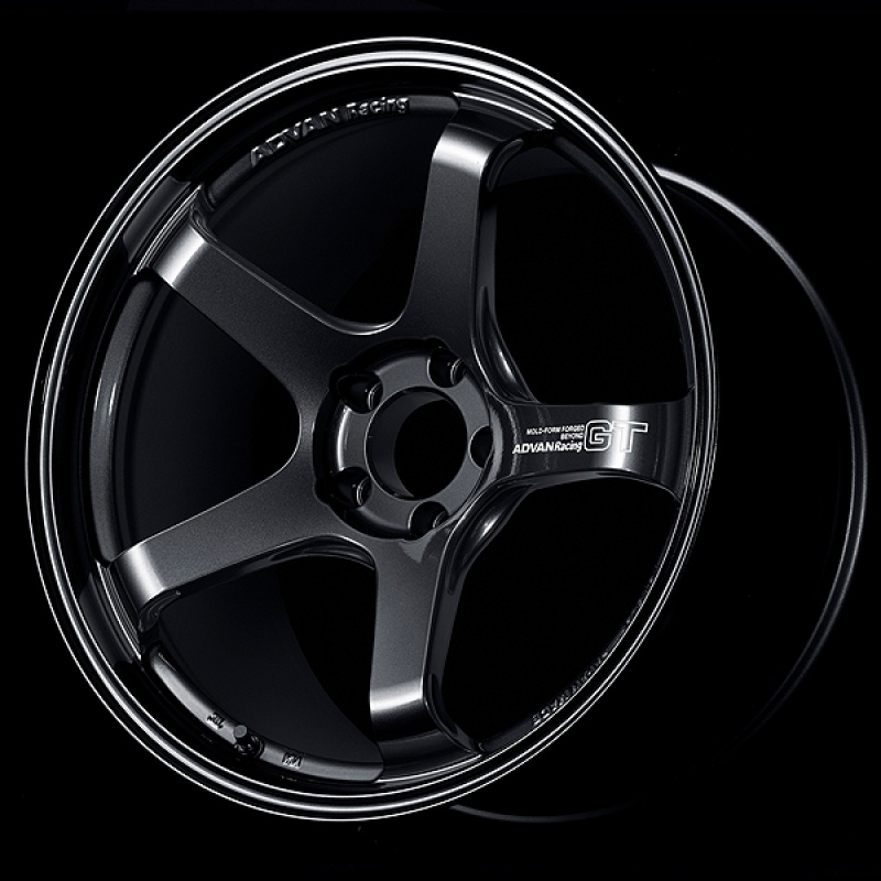Advan GT Beyond 19×9.0 +22 5-120 Racing Titanium Black Wheel