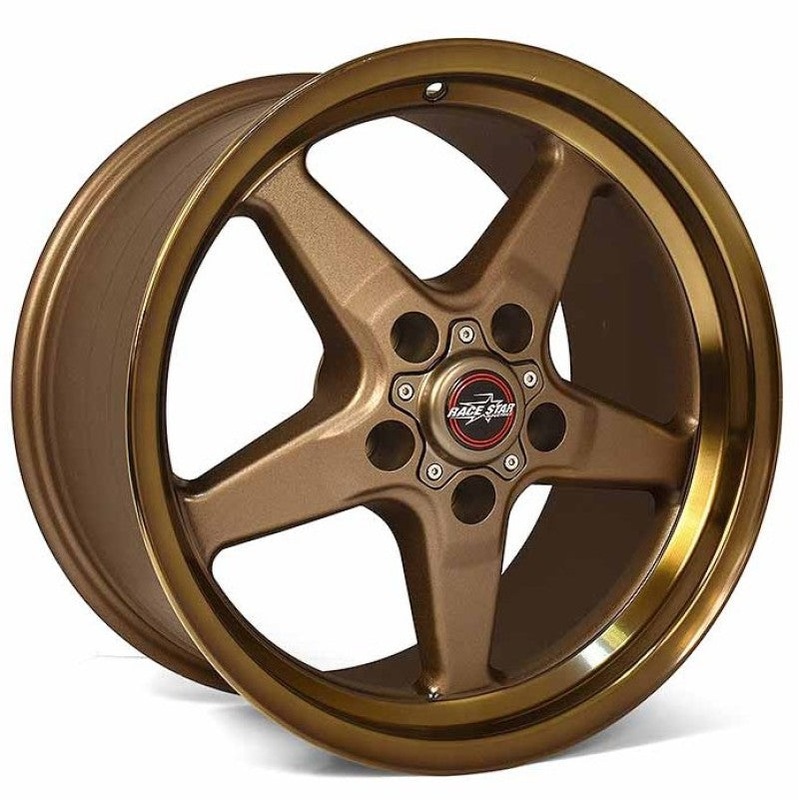 Race Star 92 Drag Star Bracket Racer 17×9.5 5x115BC 6.125BS Bronze | 92-795452BZ