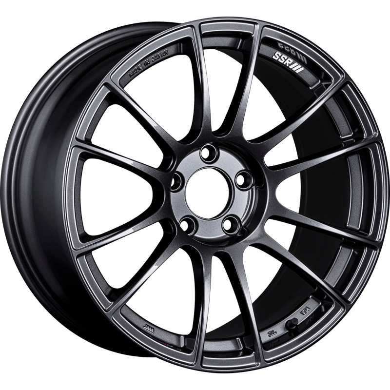 SSR GTX04 189.5 5×114.3 22mm Offset Dark Gunmetal Wheel