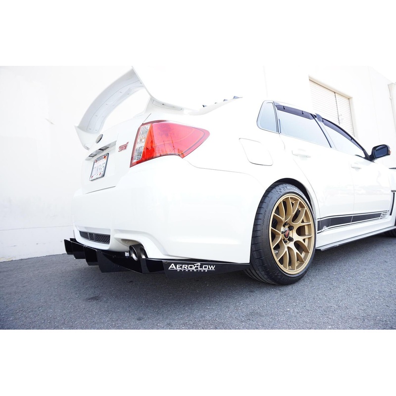 AeroFlowDynamics 11-14 WRX/STI Rear Diffuser | Sedan Only V2