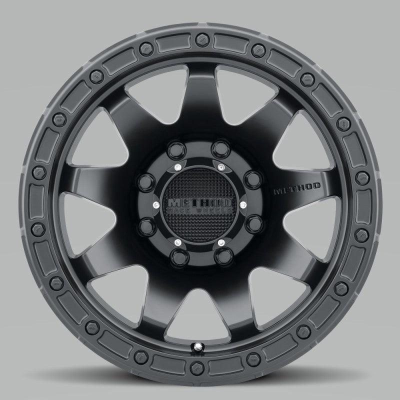 Method MR317 17×8.5 0mm Offset 8×170 130.81mm CB Matte Black Wheel | MR31778587500