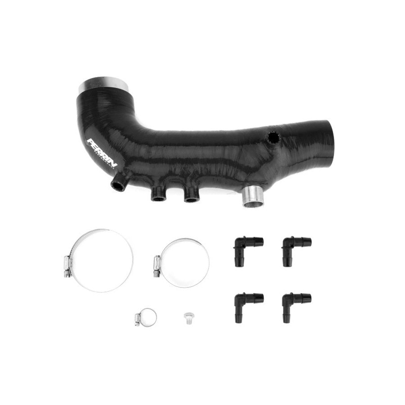 Perrin [2008-2014 WRX, 2005-2009 Legacy GT, 2009-2012 Forester XT]Turbo Inlet Hose Black  | PSP-INT-421BK