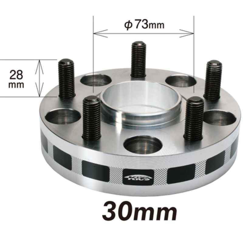 Project Kics 12×1.50 Hub 64mm 5-114.3 Wide Tread Spacers – 30mm | W5130W164