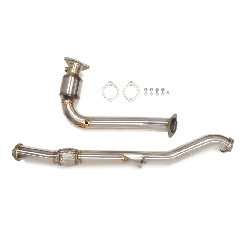 STM [22-25 WRX MT] Catted Downpipe/J-Pipe | STM-VBWRX-DP