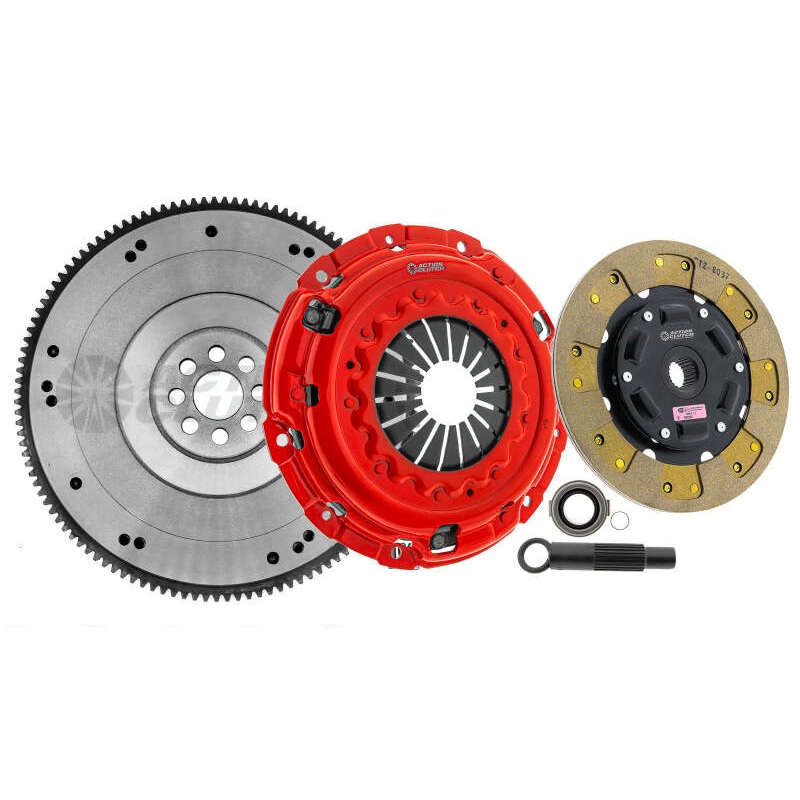 Action Clutch [12-15 Civic Si 2.4L K24Z7] Stage 2 Clutch Kit (1KS) w/OE-HD Flywheel | ACR-0666-OEHD