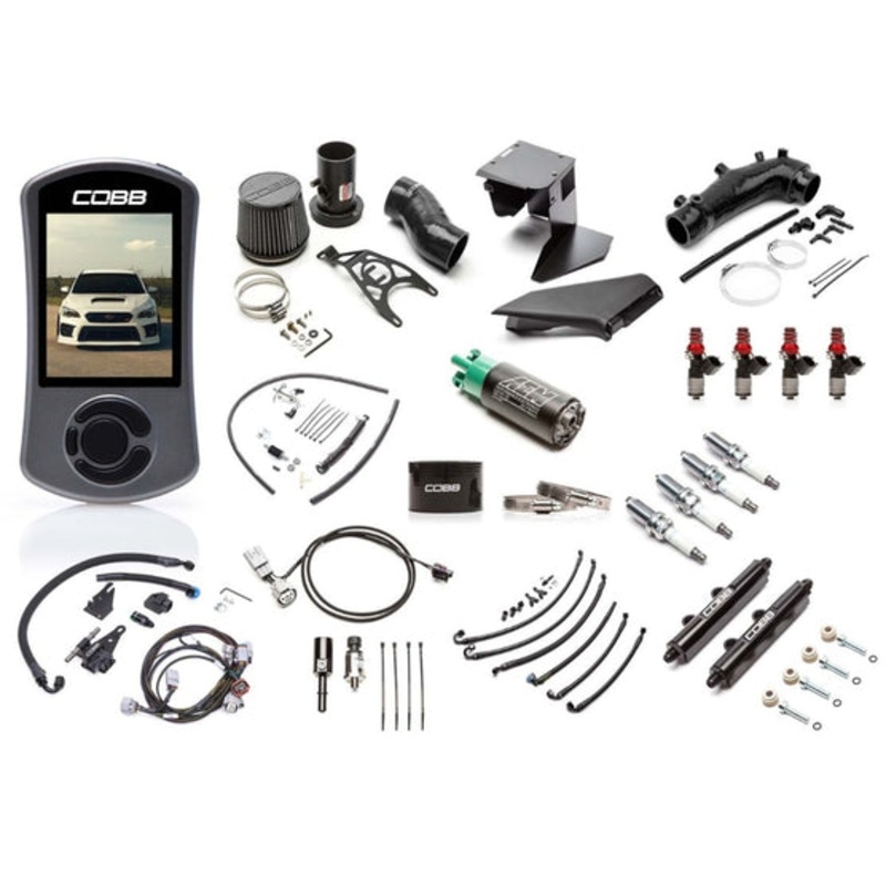 COBB 19-21 STI / 2018 STI Type RA NexGen Stage 2 + Flex Fuel Power Package w/ Black Intake | SUB004NG2S2FF-BK