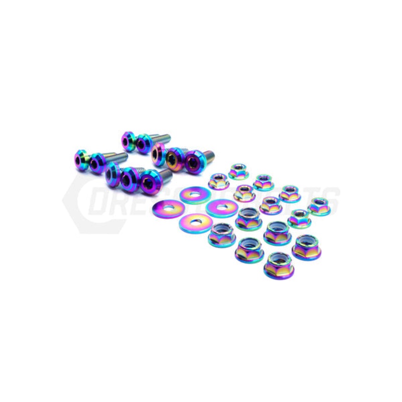 Dress Up Bolts 10th Gen Civic Si Titanium Hardware Wing Kit – APR GTC-200 | True Burned | ACC-028-Ti-TB