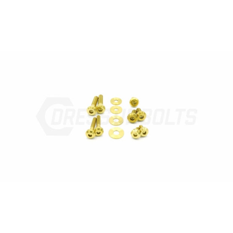 Dress Up Bolts 15-21 STI Titanium Hardware Intercooler Kit – Gold | SUB-018-Ti-GLD