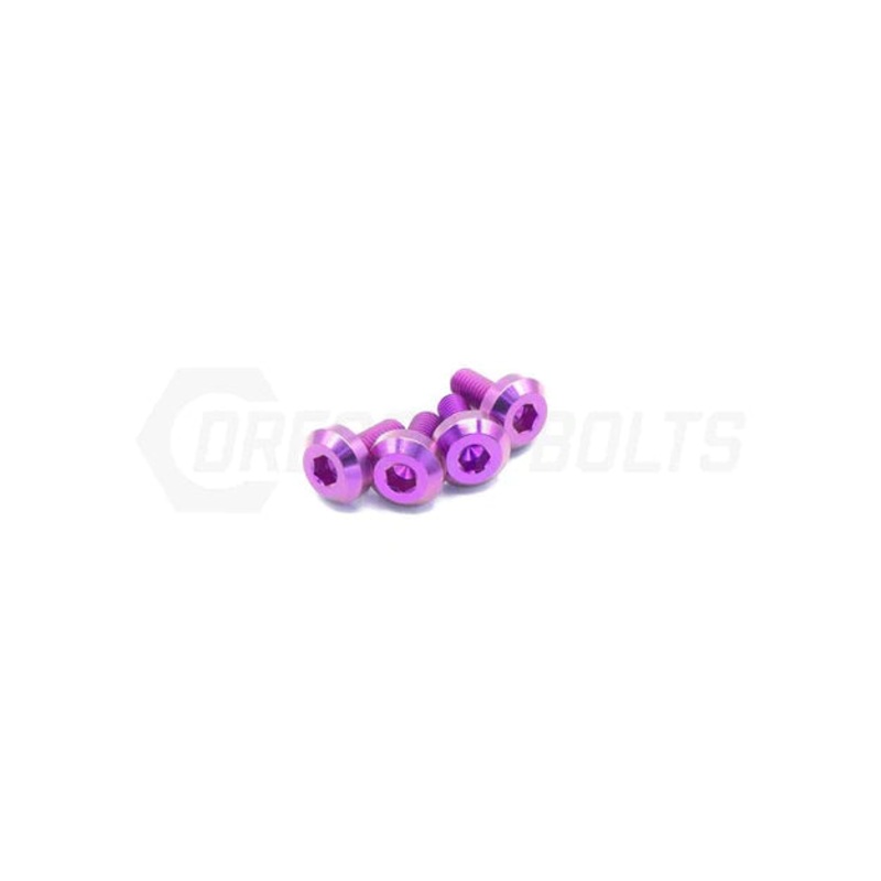 Dress Up Bolts 2022 BRZ/GR86 Pulley Cover Titanium Hardware Kit – Purple | SUB-031-Ti-PRP