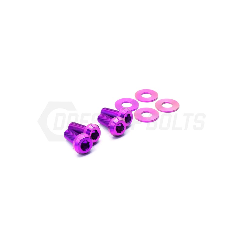Dress Up Bolts [22-25 WRX] Titanium Hardware Seat Kit | True Burned | SUB-043-Ti-TB