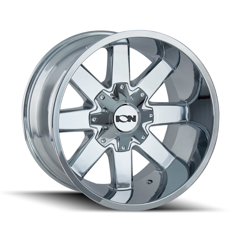 ION Type 141 17×9 / 5×114.3 BP / 18mm Offset / 87mm Hub Chrome Wheel