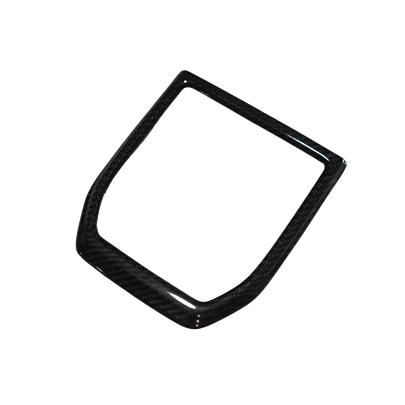 JDMuscle [22-25 WRX] MT Tanso Dry Carbon Fiber Shifter Trim Cover w/ Gloss Finish