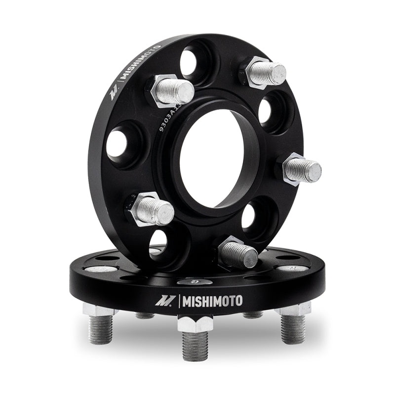 Mishimoto Wheel Spacers – 5×114.3 – 66.1 – 40 – M12 – Black