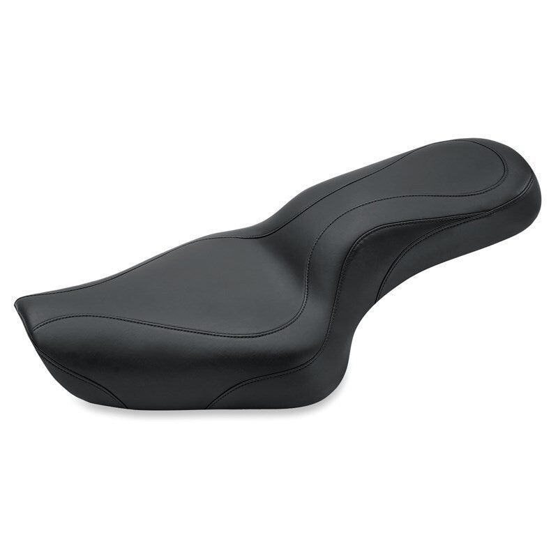Mustang 04-21 Harley Sportster DayTripper 1PC Seat – Black
