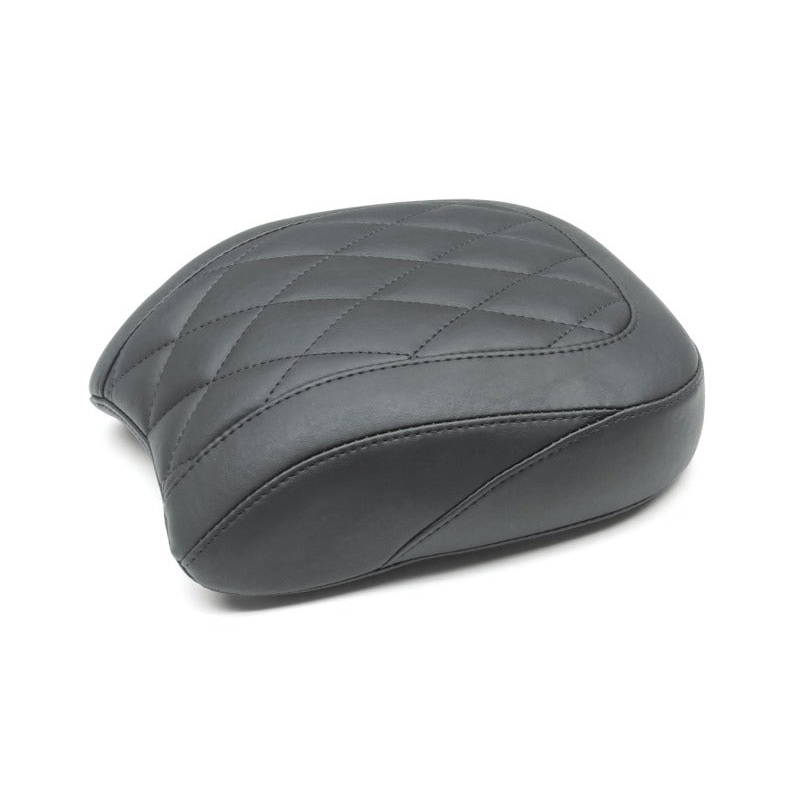 Mustang 18-21 Harley Low Rider, Sport Glide Wide Tripper Passenger Seat Diamond Stitch – Black