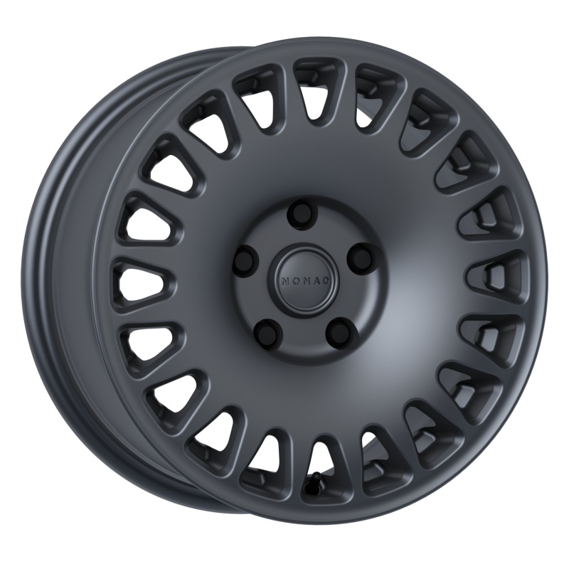 Nomad N503DU Sahara 15x7in / 5×114.3 BP / 15mm Offset / 72.62mm Bore – Dark Gunmetal Wheel